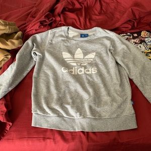 adidas grey sweater
